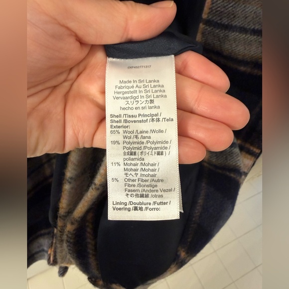 Madewell Plaid Scarf Coat - Picture 4 of 6